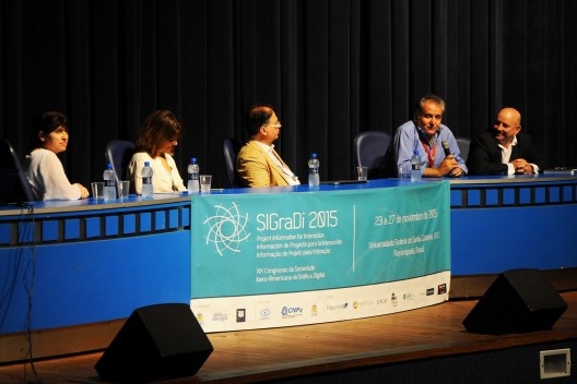 XIX Sigradi Florianópolis 2015, abertura do congresso<br />Foto Hamilton Nogueira 