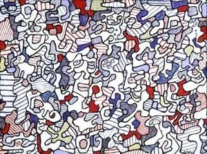 Allés et venues,1965. Jean Dubuffet [www.dubuffetfondation.com]