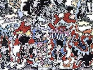 Rue deL'entourloupe, 1963. Jean Dubuffet [www.dubuffetfondation.com]