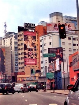 Avenida Paulista, São Paulo, poluição visual<br />Foto divulgação 