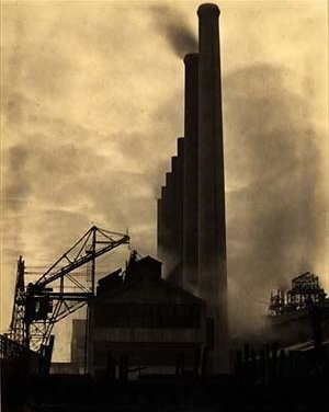 Edward Weston, Siderúrgica Armco, Ohio EUA, 1922