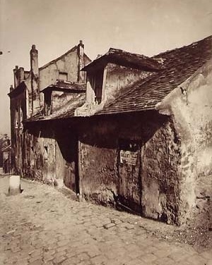 Eugene Atget. Zona da prostituição em Montmartre, 1923