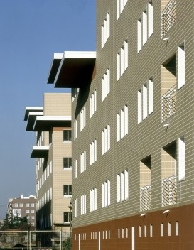 Renovação da área da Bicocca, Milão. Arquiteto Vittorio Gregotti<br />Foto divulgação  [Gregotti Associati International]