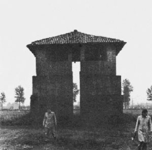 Figura 2: Construção rural - Lombardia (Itália) [ROSSI, 1975]