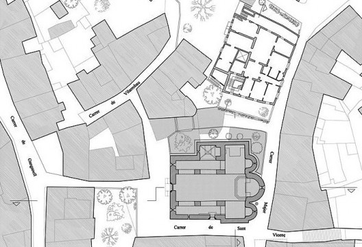 Estudios de Besalú, estudiantes Maria Turull, Ana Isabel Fernandez, Evelyn Filippi, René Jaramillo, Angel Gil [Master (FPC) de restauración de Monumentos 2009-2011]