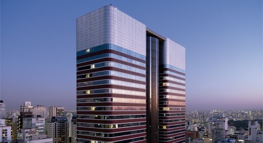 Hotel Renaissance, São Paulo, 1993. Arquiteto Ruy Ohtake<br />Foto Tatewaki Nio 