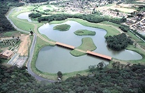 Parque Tingui, plano de bosques da década de 90, Curitiba [IPPUC]