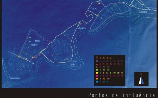 Disciplina de projeto Estúdio VII: Pontos de influência. Região Metropolitana de Ipatinga, MG