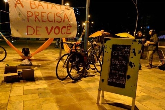 Ocupação do Largo da Batata<br />Foto divulgação  [Facebook A Batata Precisa de Você]
