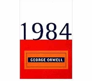 Capa do livro "1984", de George Orwell, 1949