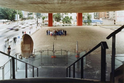 Museu de Arte de São Paulo – Masp, São Paulo. Arquiteta Lina Bo Bardi<br />Foto Nelson Kon 