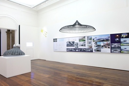 Exposição “A arquitetura de Lelé: fábrica e invenção”, curadoria é de Max Risselada, 20 de julho a 19 de setembro de 2010<br />Foto divulgação  [Acervo MCB]