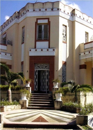 Residência de Manuel López Chávez, 5ª Avenida, Miramar. 1932. Arquiteto Esteban Rodríguez Castells<br />Foto Roberto Segre 