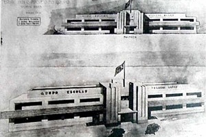 Projeto escola da Diretoria de Obras Públicas [“Folha do Norte” (1939)]