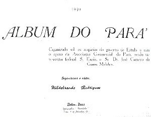 Página inicial do “Álbum do Pará”<br />null  [null]