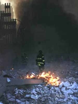 Imagem do atentado ao World Trade Center