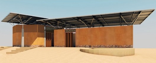 Pavilhão da arquitetura em terra