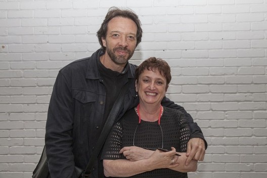 Fernando Viégas e Helena Ayoub, festa de lançamento do livro “Abrahão Sanovicz, arquiteto”, IAB/SP, 22 ago. 2017<br />Foto Fabia Mercadante 