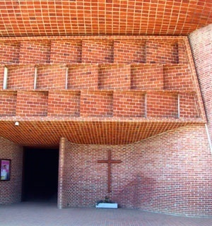 Igreja em Atlântida,Uruguai<br />Foto Abilio Guerra 