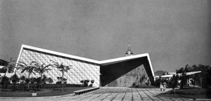 Teatro Popular Armando Gonzaga, Rio de Janeiro. Affonso Reidy, 1950