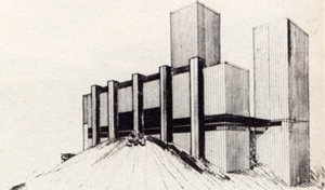 Casa Alta. Arquiteto Sérgio Bernardes, 1959 [Acervo Família Sérgio Bernardes]