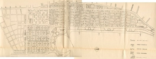 Projeto Praia de Belas, Edvaldo Pereira Paiva e Carlos Maximiliano Fayet, 1954 [Acervo MooMAA]
