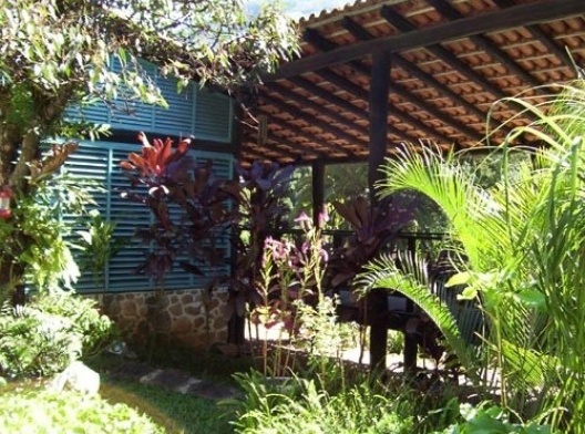 Casa Accioly, vista do pátio interno, Petrópolis, 1949-1951<br />Foto Marcia Poppe, 2003 