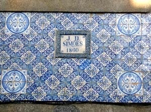Azulejos lisos de estampilha