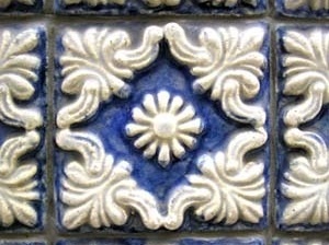 Azulejos de meio-relevo