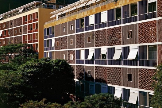 Parque Guinle, Rio de Janeiro RJ Brasil, 1948. Arquiteto Lúcio Costa<br />Foto Nelson Kon 