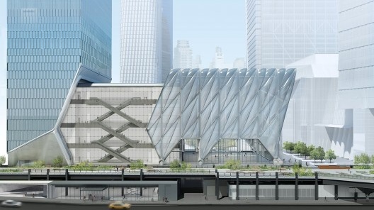 The Shed, de Diller Scofidio + Renfro, Nova York, 2019<br />Imagem divulgação  [website DS+R]