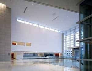 Vista geral do hall<br />Foto de Charles Davis Smith, AIA 