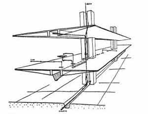 Edifício B-1, Escola de Engenharia USP, São Carlos, 1953. Arquitetos Helio Duarte e Ernest Mange [Habitat, ago. 1956, p.50]