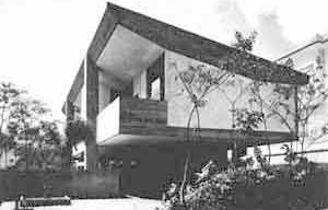 Residência Costa Neto, São Paulo, 1961, arquiteto Joaquim Guedes [Acrópole, fev. 1968, p.24]