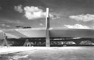 Clube Atlético Paulistano, São Paulo, 1958, arquitetos Paulo Mendes da Rocha e João de Gennaro [Arquivo Paulo Mendes da Rocha]