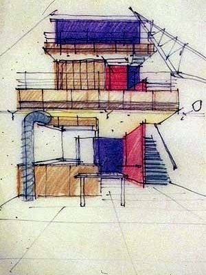 Projeto para um loft em Ann Arbor