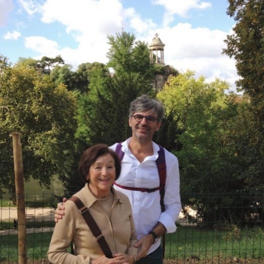 Maria Ruth Amaral de Sampaio e Jose Lira, Paris, 2015<br />Foto de Herbert Gruber 