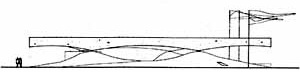 Elevação [MONTANER, Josep Ma. Mendes da Rocha. Lisboa, Blau, 1996. p. 33]