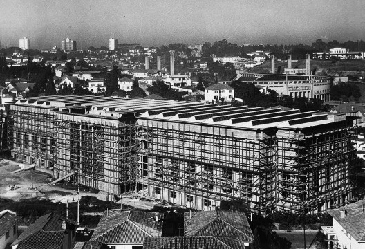 Exposição “Abrindo arquivos: o arquiteto Auguste Perret e o projeto para o Museu da Faap”, curadoria de Maria Cristina Wolff de Carvalho e Francisco Barros<br />Foto divulgação 