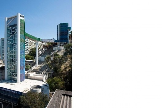 Mirante da Paz – Complexo Elevador Rubem Braga, Rio de Janeiro. Arquiteto João Batista Martinez Corrêa<br />Foto Celso Brando 
