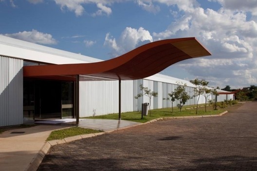Hospital Sarah Lago, Brasília DF. Arquiteto João Filgueiras Lima, Lelé<br />Foto Nelson Kon 
