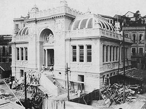 Expo 22. pavilhão da administração (atual MIS)