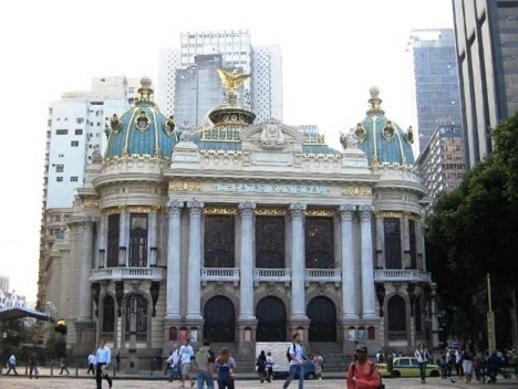 O Theatro Municipal do Rio de Janeiro<br />Foto Eliane Lordello 