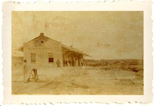 Estação da Sorocabana de Bauru, 1906<br />Imagem divulgação  [website Estações Ferroviárias]