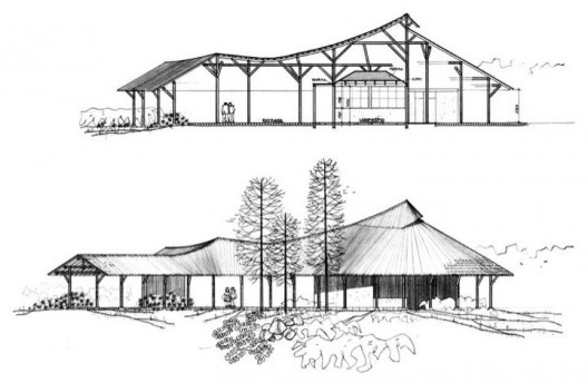 Severiano Porto, Centro Ambiental Balbina, 1983-1988<br />Imagem divulgação  [Acervo Severiano Porto / NPD UFRJ]