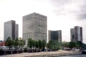 Biblioteca Nacional, arquiteto Dominique Perrault (série grandes obras). <br />Foto AG 