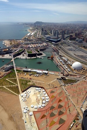Fórum Mundial em Barcelona 2004. <br />Foto Agustí Argelich.  [Forum Barcelona 2004]
