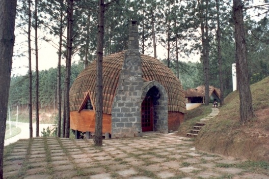 Residência Itapevi, Oficina de Arquitetura, 1981<br />Foto Vitor Lotufo 