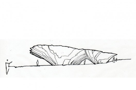 Centro de Artes Tippet Rise, 2016<br />Ilustração André Prevedello, 2021 