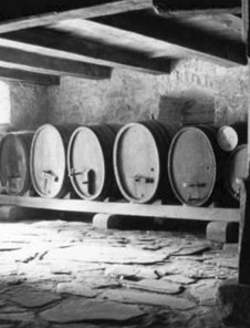 Adega de casa camponesa histórica<br />Foto Ballenberg Freilichtmuseum 